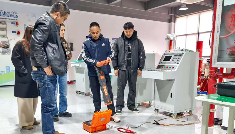 2190智能探測(cè)儀獲青睞，安徽電力來訪深交流