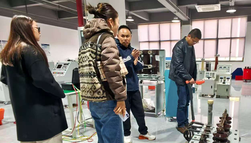 2190智能探測(cè)儀獲青睞，安徽電力來訪深交流