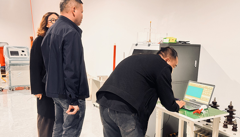 “聚焦絕緣材料品質(zhì)：客戶到訪武漢雷科電力開(kāi)展擊穿電壓測(cè)試交流